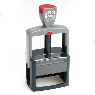 GRM 5480 Hummer Датер с полем для текста, 69 х 50 мм., месяц ЦИФРАМИ