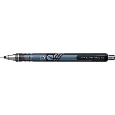 4 карандаша Uni KURU TOGA M7-450T Самозатачивающийся механический, линия 0.7 мм