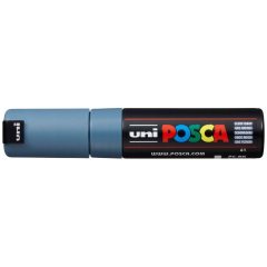 Маркер POSCA PC-8K, сине-серый, до 8.0 мм, скошенный наконечник № 61