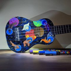 Набор POSCA PC-5M «СПЕССАРТИН», 6 акриловых маркеров в пластиковой упаковке