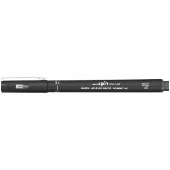 3 штуки - Линер Uni Pin 04-200 Fine Line, Чёрный 0.4 мм