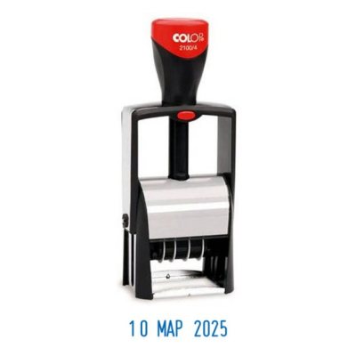 COLOP CLASSIC LINE S 2100/4  Металлический датер, высота шрифта 4 мм, месяц БУКВАМИ