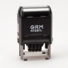 GRM 4729_Р3 Hummer Датер с полем для текста, 50 х 30 мм., месяц БУКВАМИ