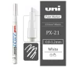 12 штук - Промышленный масляный маркер-краска Uni PAINT PX-21 по всем поверхностям, 0.8-1.2 мм