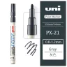 12 штук - Промышленный масляный маркер-краска Uni PAINT PX-21 по всем поверхностям, 0.8-1.2 мм