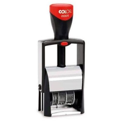 COLOP CLASSIC LINE S 2000/5  Металлический датер, высота шрифта 5 мм, месяц ЦИФРАМИ