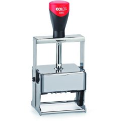 COLOP Expert Line 3860 Цельнометаллический профессиональный датер со свободным полем 68 х 49 мм. месяц БУКВАМИ