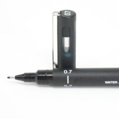 3 штуки - Линер Uni Pin 07-200 Fine Line, Чёрный 0.7 мм