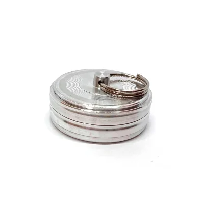 "Брелок 42П" Металлическая оснастка для печати со встроенной штемпельной подушкой (диаметр печати 42 мм.)