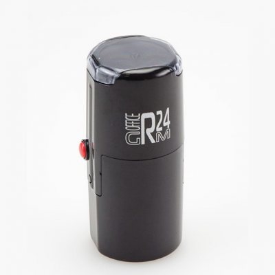 GRM R24 Office Автоматическая оснастка для печати С ЗАЩИТНОЙ КРЫШЕЧКОЙ (диаметр 24 мм.)