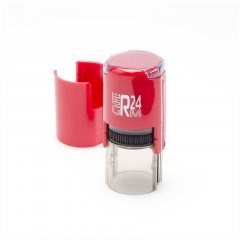 GRM R24 Office Автоматическая оснастка для печати С ЗАЩИТНОЙ КРЫШЕЧКОЙ (диаметр 24 мм.)