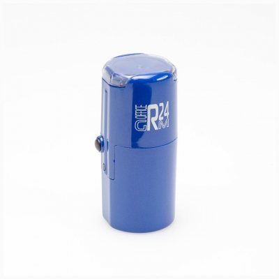 GRM R24 Office Автоматическая оснастка для печати С ЗАЩИТНОЙ КРЫШЕЧКОЙ (диаметр 24 мм.)