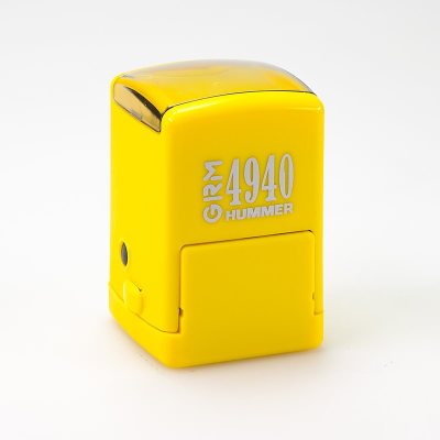 GRM 4940 Hummer Усиленная автоматическая оснастка для печати/штампа с крышечкой (диаметр печать 40 мм. / штамп 40 х 40 мм.)