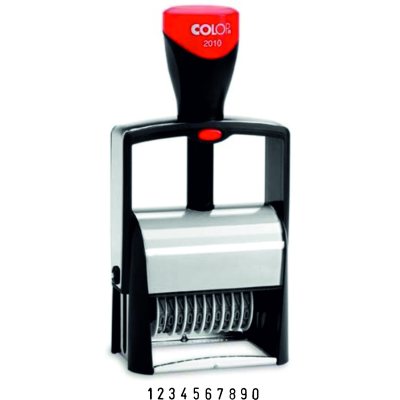 COLOP CLASSIC LINE S 2010   Металлический нумератор 10-разрядов, высота шрифта 5мм