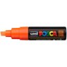 Маркер POSCA PC-8K, флуоресцентно-оранжевый, до 8.0 мм, скошенный наконечник № F4