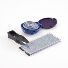 GRM TABLET R40 DIY/1.5 круга Карманная самонаборная полуавтоматическая оснастка, 1 касса (печать 40 мм)