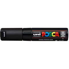 Маркер POSCA PC-8K, чёрный, до 8.0 мм, скошенный наконечник № 24