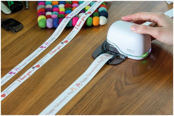 Белая хлопковая лента e-mark 15 мм, 25 метров