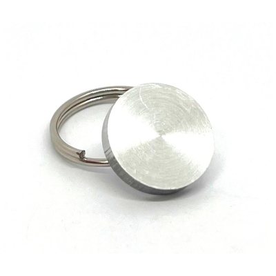 MT 19А Пломбир алюминиевый под пластилин (диаметр пломбира 19 мм.) с кольцом