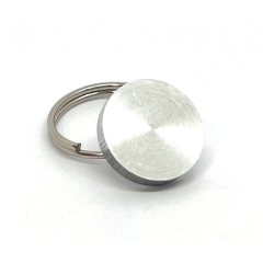 MT 19А Пломбир алюминиевый под пластилин (диаметр пломбира 19 мм.) с кольцом