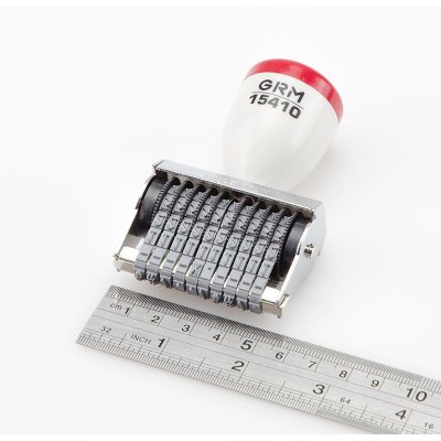 GRM 15410 ленточный нумератор, 10 разрядов, 4 мм.