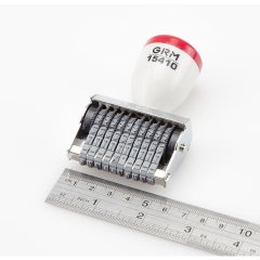 GRM 15410 ленточный нумератор, 10 разрядов, 4 мм.