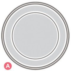 SHINY Printer R-5842 Автоматическая самонаборная печать "3 В 1" 1 круг/1,5 круга/2 круга,  1 касса (диаметр печати 42 мм.)