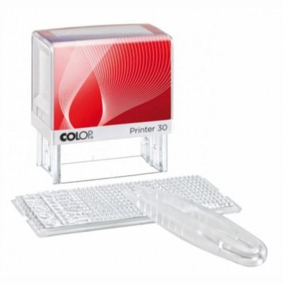 COLOP Standart Printer 30/1-Set Самонаборный штамп с персонализацией 5 строк с 1-й кассой (штамп 47х18 мм)