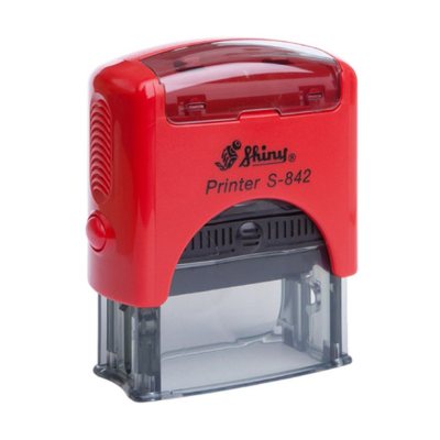 Shiny S-842 Автоматическая оснастка для штампа (штамп 38 x 14 мм.)