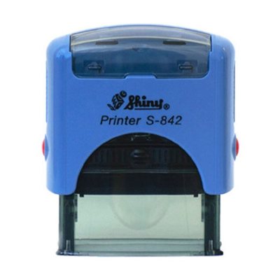 Shiny S-842 Автоматическая оснастка для штампа (штамп 38 x 14 мм.)