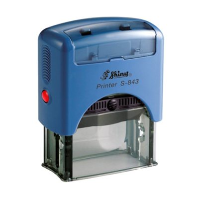 Shiny S-843 Автоматическая оснастка для штампа (штамп 47 x 18 мм.)