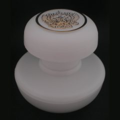 Оснастка для печати со скотчем, цвет корпуса: БЕЛЫЙ (диаметр 40 мм.)