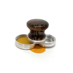 "Сабина 25П" Металлическая оснастка для печати со встроенной штемпельной подушкой (диаметр печати 25 мм.)