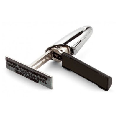 COLOP Stamp Writer exclusive Шариковая ручка со штампом 8 х 33 мм., металлическая