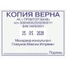 COLOP Expert Line 3860 Цельнометаллический профессиональный датер со свободным полем 68 х 49 мм. месяц ЦИФРАМИ
