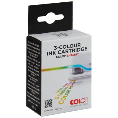 Сменный трёхцветный картридж E-mark