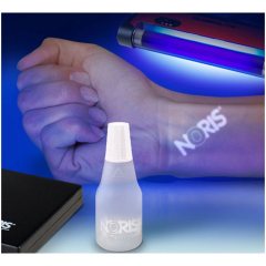 Noris 199UV Невидимая флуоресцентная штемпельная краска для всех типов поверхности