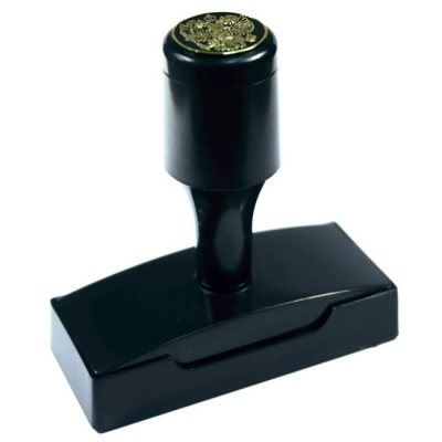 PoliGraph ВР-7025 Настольная оснастка для штампа с защитной крышкой, с скотчем (штамп 70 х 25 мм)