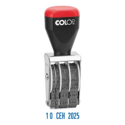 COLOP 03000  Датер ленточный, высота шрифта 3 мм, месяц БУКВАМИ