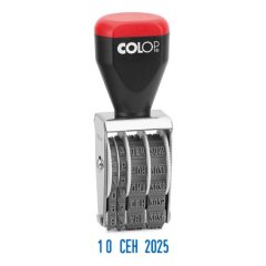 COLOP 03000  Датер ленточный, высота шрифта 3 мм, месяц БУКВАМИ