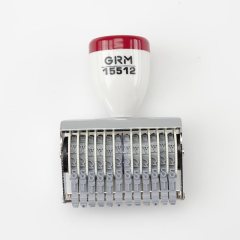 GRM 15512 ленточный нумератор, 12 разрядов, 5 мм.