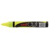 Меловой маркер - жидкий мел Uni Chalk PC-5M пулевидный наконечник 1.8-2.5 мм Флуоресцентно-жёлтый