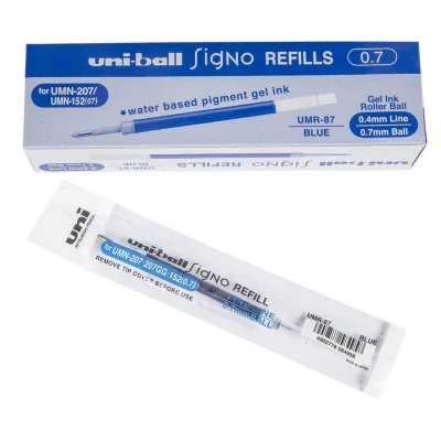 Стержень гелевый Uni-Ball UMR-87 для Signo   UMN-207, UMN-105/152 - 0.7 мм (уп. 12 штук)