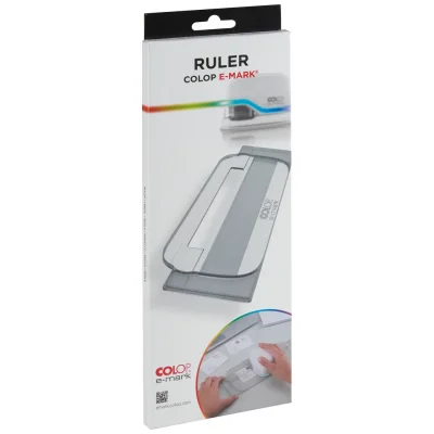 Направляющая линейка для точного позиционирования e-mark