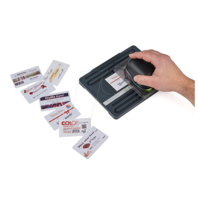 Стол для печати на пластиковых карточках и визитках e-mark