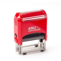 GRM 4912 P3 Hummer Усиленная автоматическая оснастка для штампа (штамп 47 х 18 мм.)