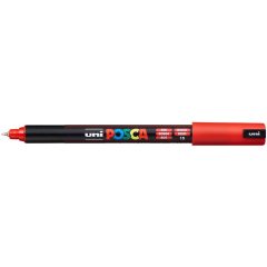 Маркер POSCA PC-1MR, красный, 0.7 мм, игольчатый наконечник № 15 