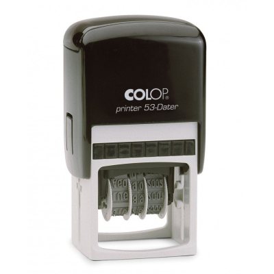 COLOP Printer53-Dater Датер со свободным полем 45х30 мм, месяц ЦИФРАМИ