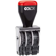 COLOP 04000 Bank Датер ленточный, высота шрифта 4мм, месяц ЦИФРАМИ