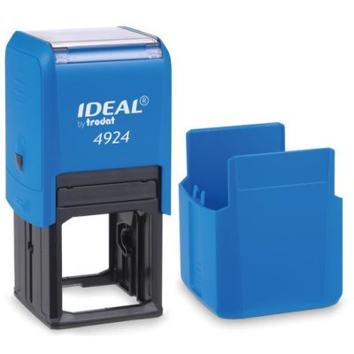 IDEAL 4924 Автоматическая оснастка для печати/штампа (штамп 40 х 40 мм.; печать 40 мм)  с крышкой